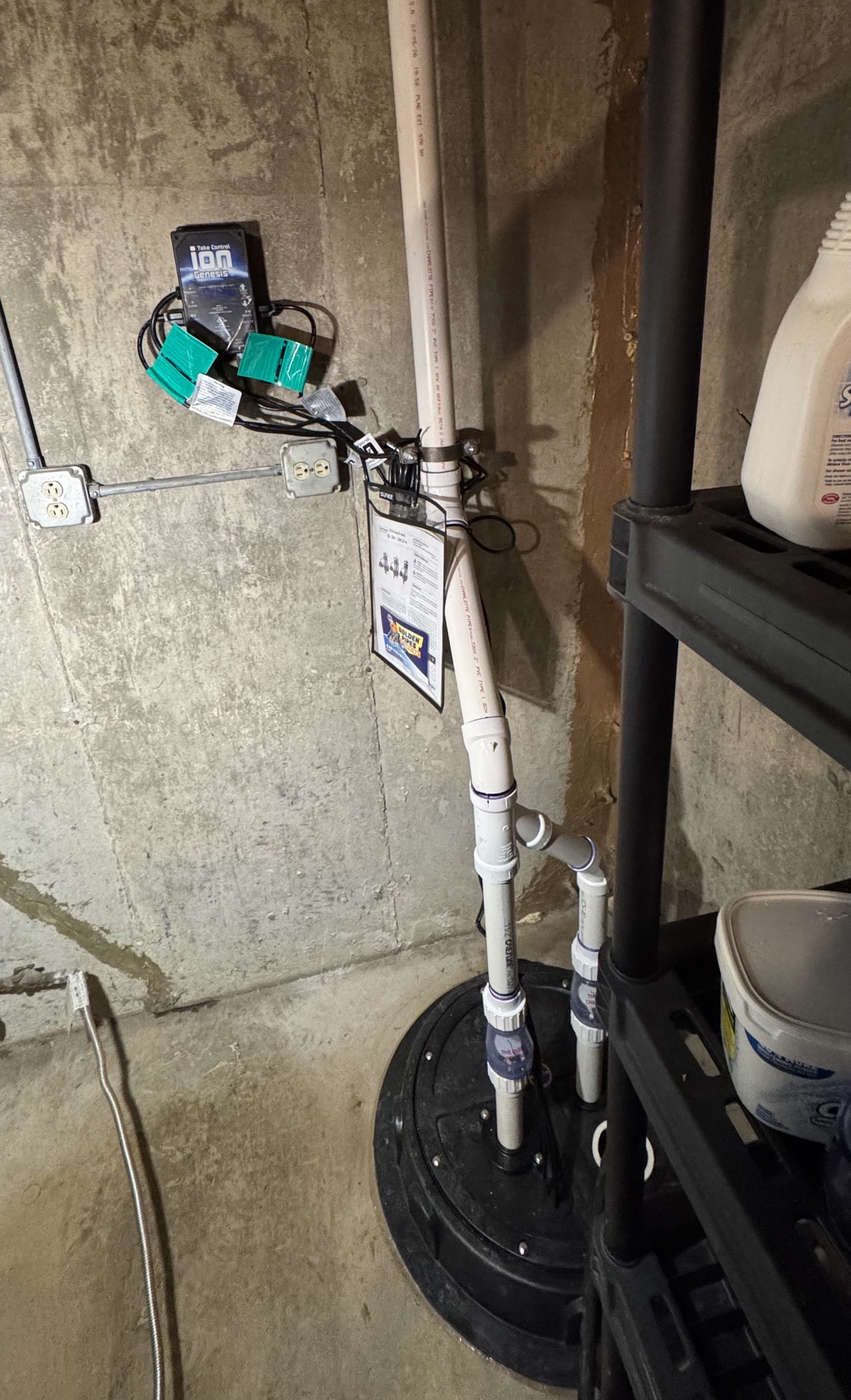 Hinsdale Double Sump Pump with Battery Backup